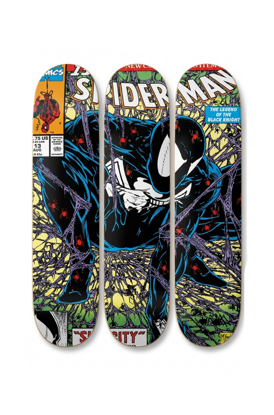3 piece Black spider