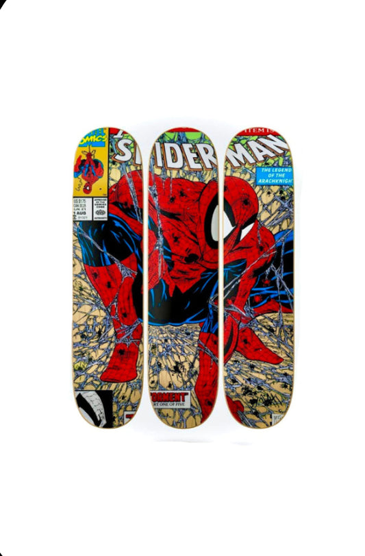 3 piece Red spider