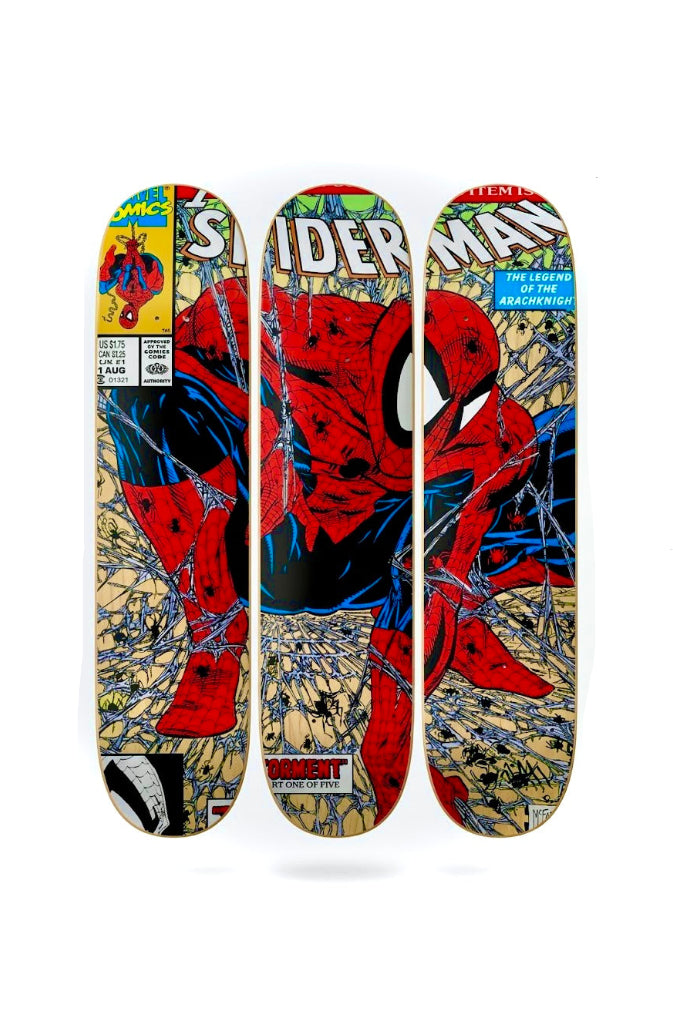 3 piece Red spider