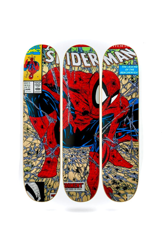 3 piece Red spider