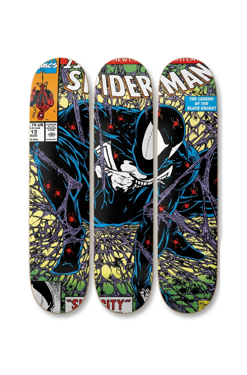 3 piece Black spider